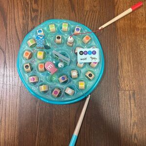 Colorful Magnetic Fishing Game for Kids
